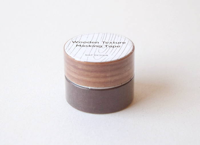 Wooden texture masking tape